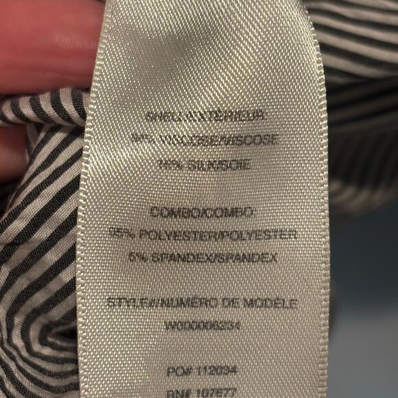 Alice + Olivia Striped Button Down Shirt - size XL - Picture 5 of 6